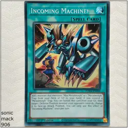 Incoming Machine! - ROTA-EN050 - Super Rare 1st Edition Yugioh - Image 1