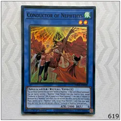 Conductor of Nephthys - PHRA-EN030 - Super Rare 1st Edition Yugioh - Image 1