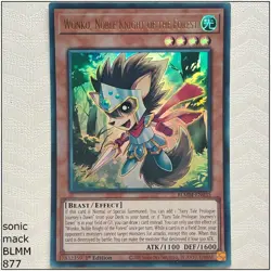 Wonko, Noble Knight of the Forest - BLMM-EN035 - Ultra Rare 1st Edition Yugioh - Image 1