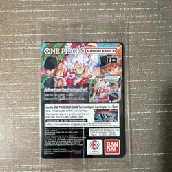 Bandai Namco One Piece CCG Monkey.D.Luffy Promo Full Art Holo US Voyage P-055 - Image 2