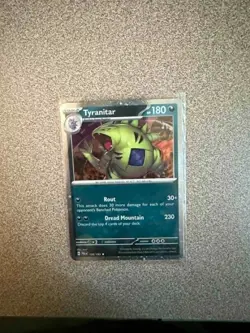 Tyranitar 135/193 Rare Paldea Evolved Cosmos Holo Promo Pokemon Card NM/M - Image 1
