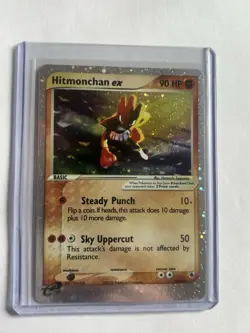 Hitmonchan Ex 98/109 Ex Ruby Sapphire NM/LP Pokemon Card - Image 2