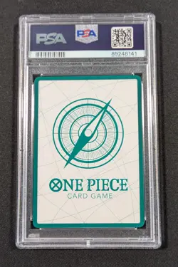 One Piece Japanese Holo Don!! Card OP06 PSA 10 GEM MINT Wings of the Captain - Image 2