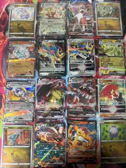 Pokemon 16 Card Lot nm V Max Mega SR Amazing Ex HOLO Rare Hits Only R60 - Image 1