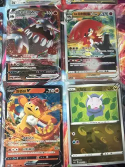 Pokemon 16 Card Lot nm V Max Mega SR Amazing Ex HOLO Rare Hits Only R60 - Image 4