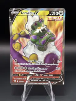 Tornadus V - 184/198 - Ultra Rare - Chilling Reign - Pokemon Card - NM - Image 1