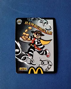 McDonalds Hamburglar 01/24 Mcdonalds Trading Cards 2026 UnRedeemed trading card - Image 1
