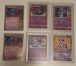 Pokemon TCG 6-Card Lot Flutter Mane Gengar Mewtwo Dragapult Holo - Image 1