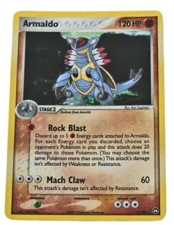 Armaldo 3//108 Holo Rare EX Power Keepers Pokemon Card NM+ 3a - Image 1