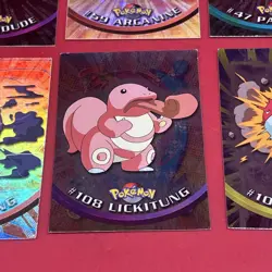 (17 Cards) Pokemon Topps Blue & Black Label Cards Arbok, Voltorb, Zubat, Etc - Image 3