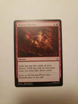 Wrenn's Resolve March of the Machine, Magic: The Gathering Card (173) - Image 1