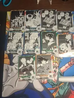 Dragonball Super Divers 40th Anniversary Edition Card Lot Of 10 N Cards - Image 1