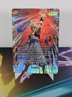 Gogeta (Dragon Ball Super Card Game Fusion World) FB09-122 SCR Alternate Art - Image 1