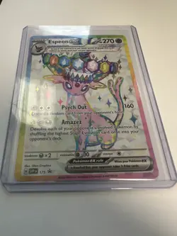 Espeon ex - 175 SVP 175 Holo SV: Scarlet & Violet Promo Cards NM - Image 1