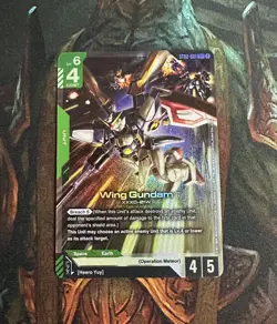 Wing Gundam - Gundam Card Game - ST02-001 LR - Image 1