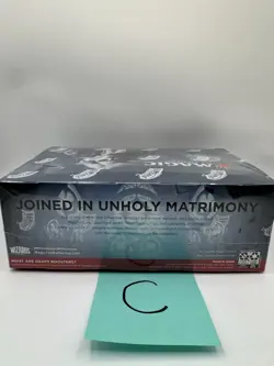 Magic: The Gathering Innistrad: Crimson Vow Draft Booste Box - Tear In Plastic 630509993475 - Image 2