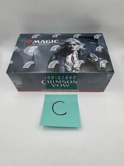 Magic: The Gathering Innistrad: Crimson Vow Draft Booste Box - Tear In Plastic 630509993475 - Image 3
