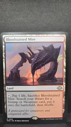 Bloodstained Mire Modern Horizons 3 Regular NM - Image 1