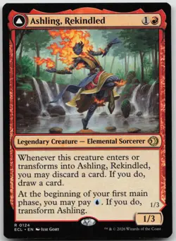 Ashling, Rekindled Lorwyn Eclipsed 124 NM R - Image 1