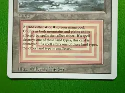 1x NM Plateau Revised MTG Magic the Gathering English #6 - Image 4