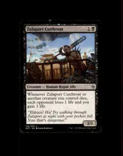 Battle for Zendikar #126 Zulaport Cutthroat - Image 1