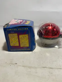 Pokemon 23k Gold Plated Jigglypuff Trading Card Sealed 1999 Blue Box Burger King - Image 3