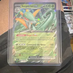 Pokemon Serperior EX Double Rare Holo Sv: Black Bolt 003/086 320 HP 150 Attack - Image 1