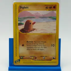 Pokemon Card Diglett Skyridge 50/144 Common LP - Image 1