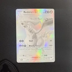 Pokemon Reshiram ex 173/086 White Black Rare SV: White Flare Full Art NM/M++ - Image 1