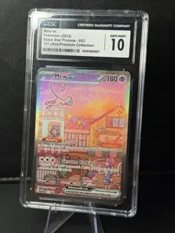 Pokemon Mew ex 151 Ultra Premium Collection Promo SVP 053 CGC GEM MINT 10 - Image 2