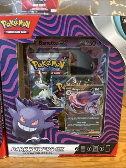 Dark Powers EX Special Collection Box- Pokemon TCG New Factory sealed Gengar - Image 3