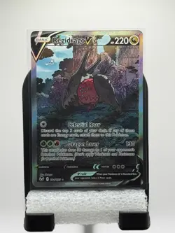 Regidrago V 184/195 Silver Tempest Alternate Art NM Pokemon Card - Image 1