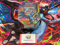 Pokemon TCG: Mega Charizard X Ex Tin - Image 1