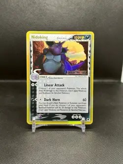 Pokemon Nidoking (Delta Species) - Dragon Frontiers 6/101 - Stamped Rev. Foil NM - Image 1