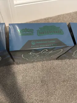 4 Pokemon Twilight Masquerade Pokemon Center Elite Trainer Box ETB - Sealed - Image 3