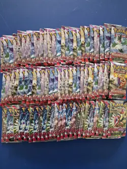 Pokemon Scarlet & Violet Base (x24) Paldea Evolved (x52) Totals 76 Booster Packs - Image 1