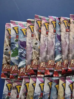 Pokemon Scarlet & Violet Base (x24) Paldea Evolved (x52) Totals 76 Booster Packs - Image 2