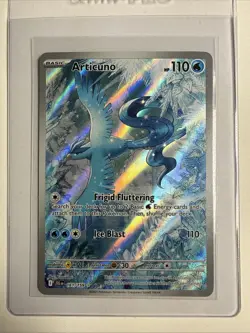 Articuno - Illustration Rare Holo SV09: Journey Together 161/159 LP Pokemon TCG - Image 1