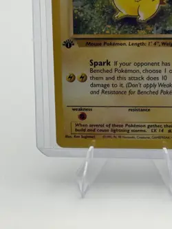 Pokemon PIKACHU Jungle Set 1ST EDITION 60/64 WOTC 1999 RARE - Image 2