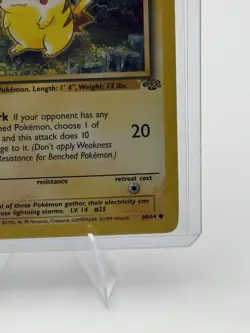 Pokemon PIKACHU Jungle Set 1ST EDITION 60/64 WOTC 1999 RARE - Image 5