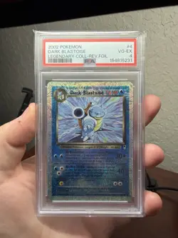 Pokemon Dark Blastoise Legendary Collection Reverse Holo PSA 4 English - Image 1