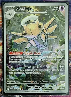 Pokemon TCG - Shedinja 144/132 Illustration Rare Mega Evolution - Image 2