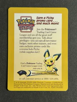 Pokemon Neo Discovery The Secrets Of The Unown Promo Card NM - Image 2