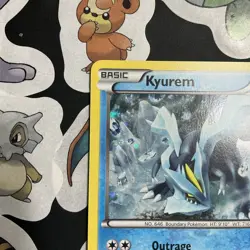 Kyurem BW44 Pokemon Black & White Black Star Promo Holo Card LP - Image 3