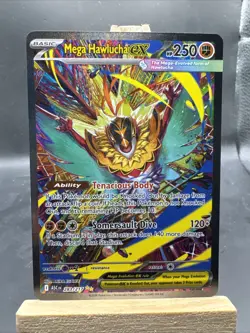 Mega Hawlucha EX 283/217 Ascended Heroes Special Illustration Rare Pokemon TCG - Image 1