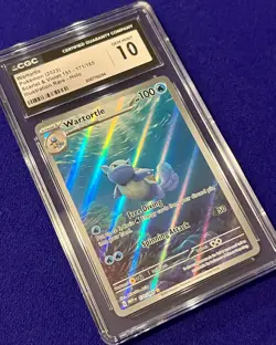 CGC 10 Wartortle #171 SV 151 Pokemon 2023 GEM MINT - Image 2