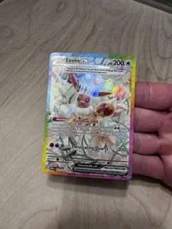 2025 Pokemon Prismatic Evolutions Eevee ex Special Illustration Rare #167/131 - Image 1