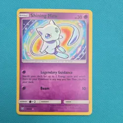 2017 Pokemon SM Shining Legends 40/73 Shining Mew NM - Image 1