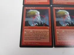 Searing Touch Magic the Gathering MTG Tempest Lot x4 MP Regular Card - Image 2