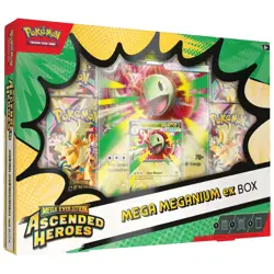 Pokemon TCG: Mega Evolution Ascended Heroes - Mega Meganium ex Box - Image 1